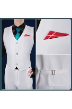 2XXT Cosplay Vtuber Virtual YouTuber Kaisei Bartender Suit Cosplay Costume
